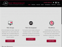 Tablet Screenshot of jeffwoodruff.net